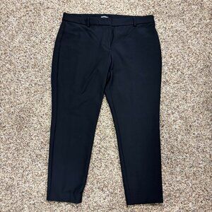 Express Black Pants - Women's Size 14 Short - Preowned - 2090